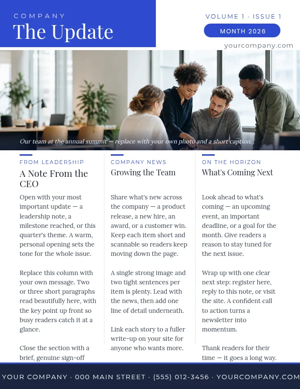 Company Update