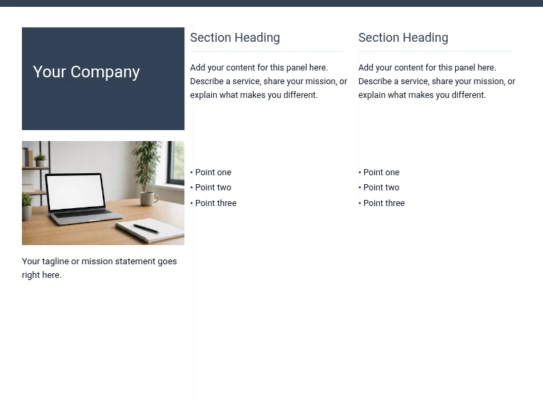 Tri-Fold Brochure